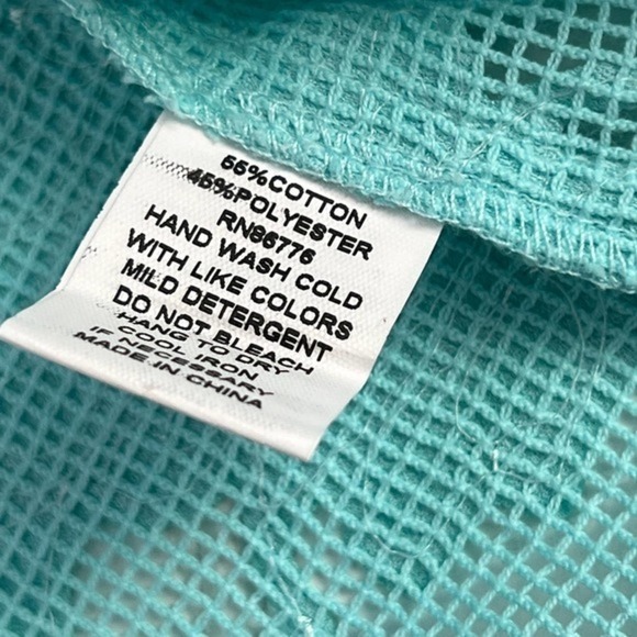 209 Wst 38 Aqua Mesh Cutout Jacket Size 6 - Picture 11 of 11